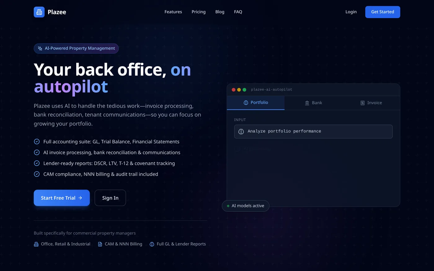 Plazee — Real Estate product by AI Guru