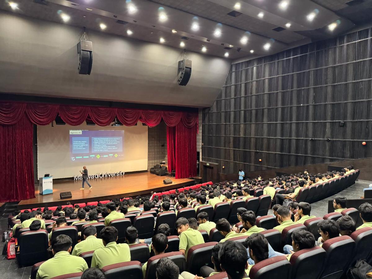 AI Guru session at Marwadi University, Rajkot